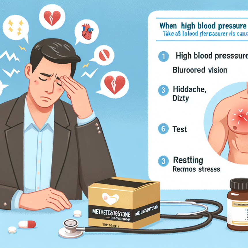 Qué hacer si Methyltestosterone provoca presión alta