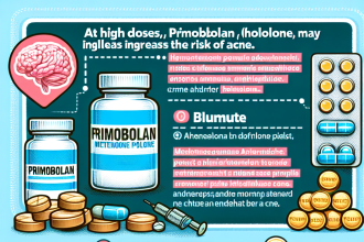 ¿Aumenta Primobolan (Metenolona) pastillas el riesgo de acné?
