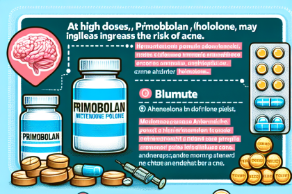¿Aumenta Primobolan (Metenolona) pastillas el riesgo de acné?