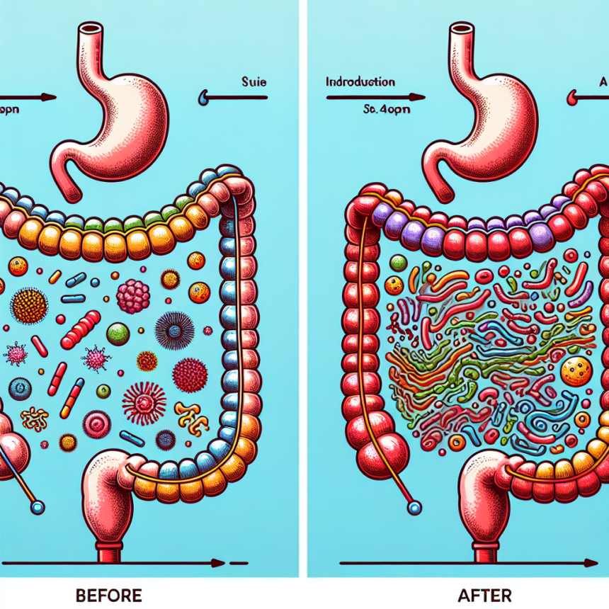Cómo reacciona la microbiota intestinal a Sustanon