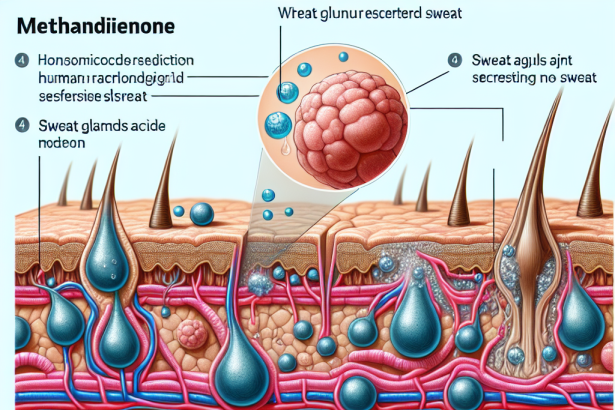 Cómo responde la piel al sudor con Methandienone inyectables