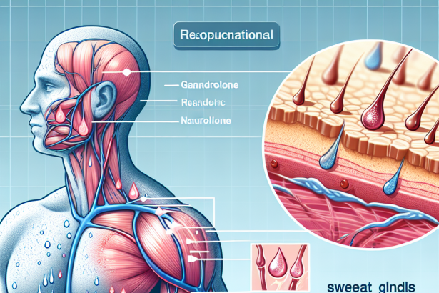 Cómo responde la piel al sudor con Nandrolona