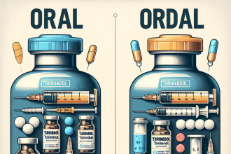Diferencias entre Turinabol inyectable oral e inyectable