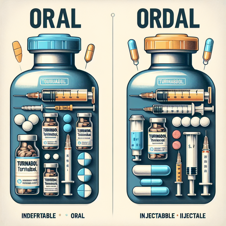 Diferencias entre Turinabol inyectable oral e inyectable