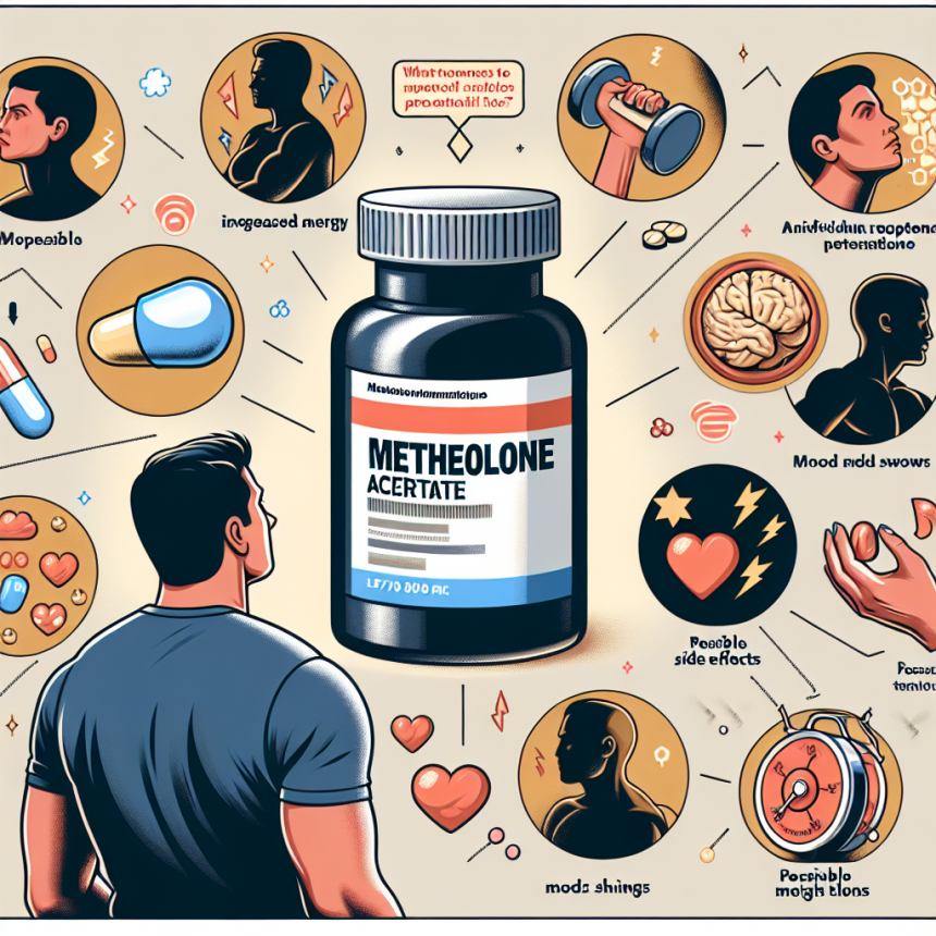 Qué esperar al usar Acetato de metenolona por primera vez