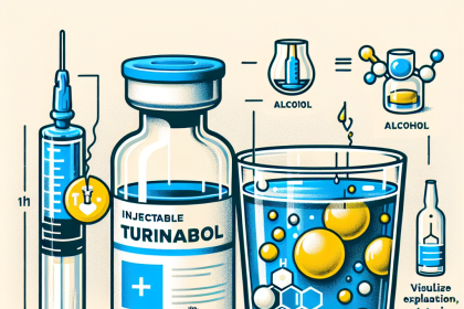 Qué ocurre al mezclar Turinabol inyectable con alcohol