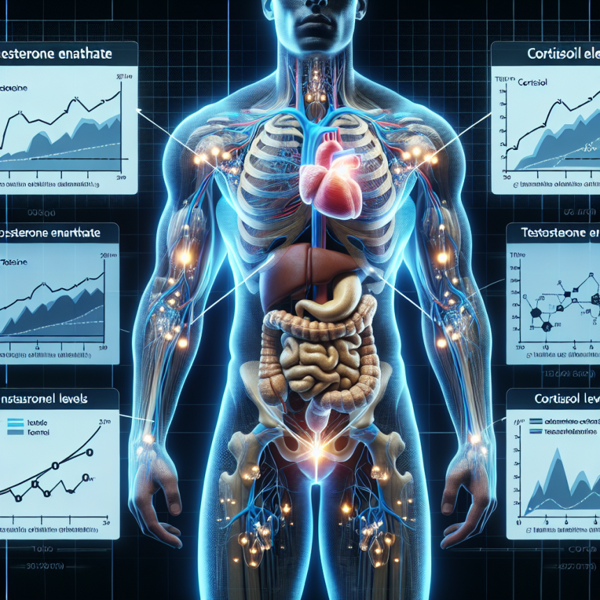 Cómo afectan los niveles de cortisol al usar Enantato de testosterona