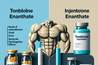 Diferencias entre Trembolona enantato oral e inyectable