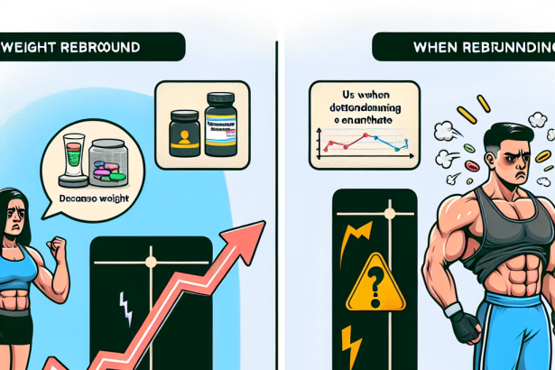 ¿Hay rebote de peso al dejar Enantato de metenolona?