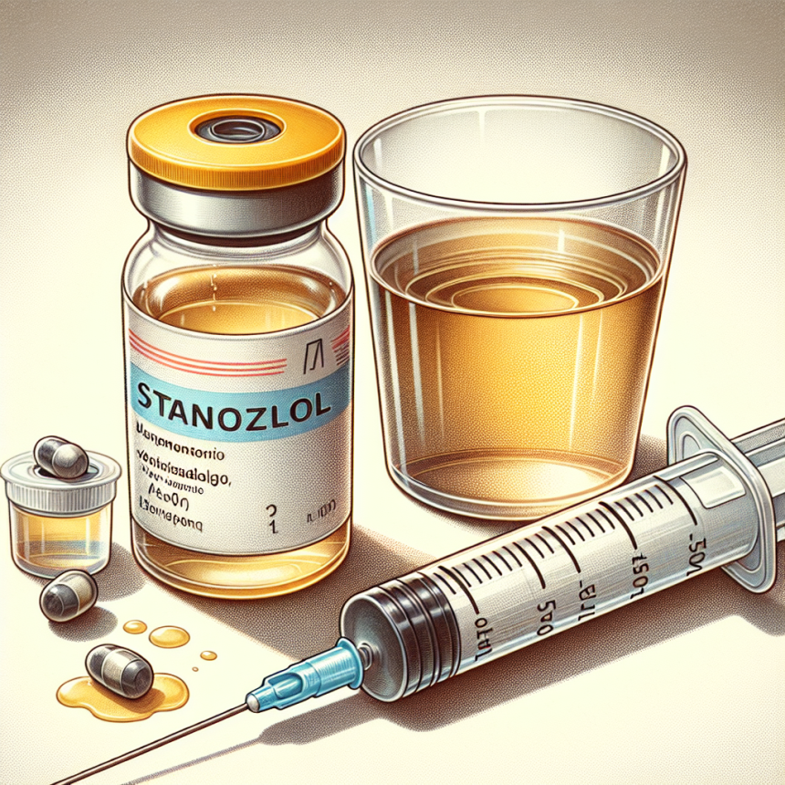 ¿Inyección de estanozolol cambia el color de la orina?