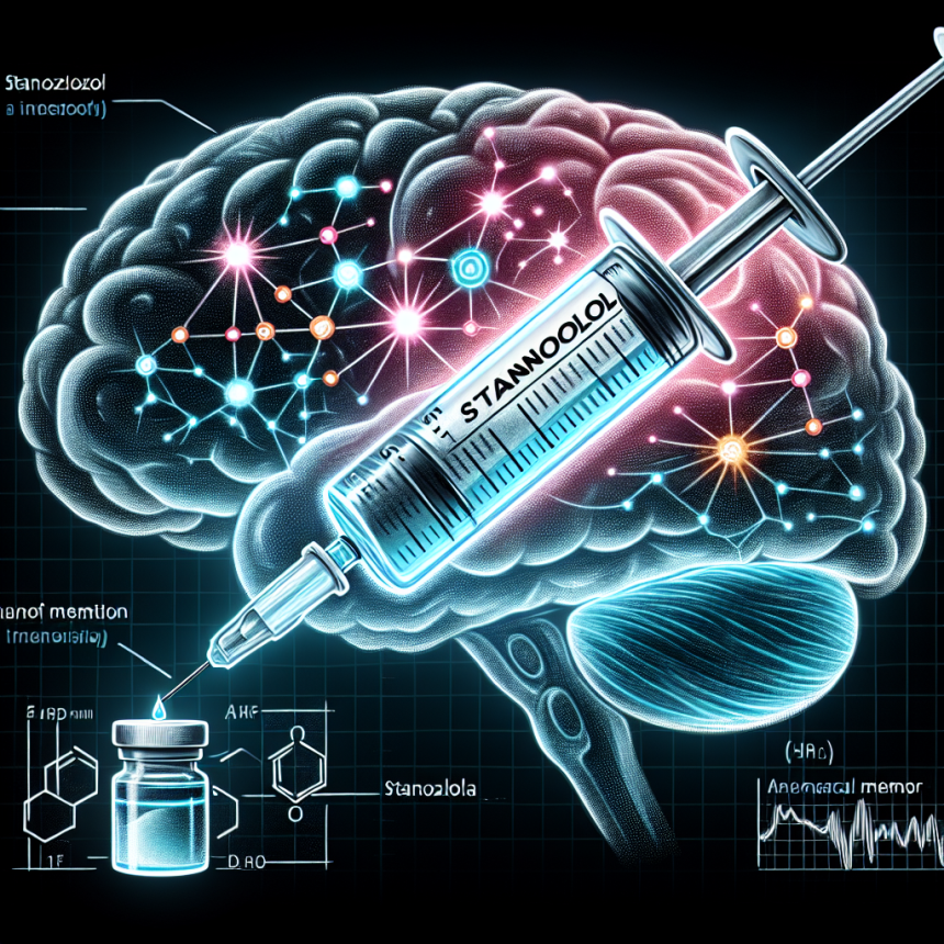 Inyección de estanozolol y efectos sobre la memoria