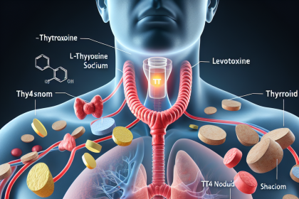 ¿L-Thyroxine Sodium/Levothyroxine Sodium (LT4 sodium) afecta la función tiroidea?