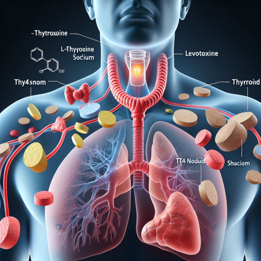 ¿L-Thyroxine Sodium/Levothyroxine Sodium (LT4 sodium) afecta la función tiroidea?