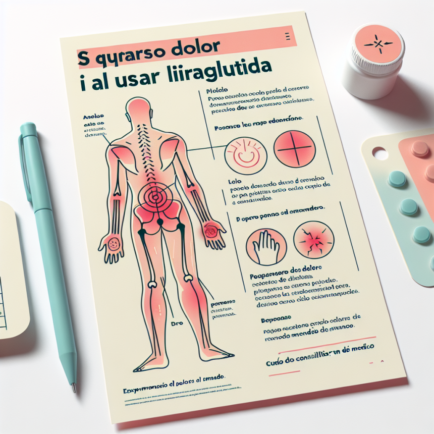 Qué hacer si experimentas dolor al usar Liraglutida