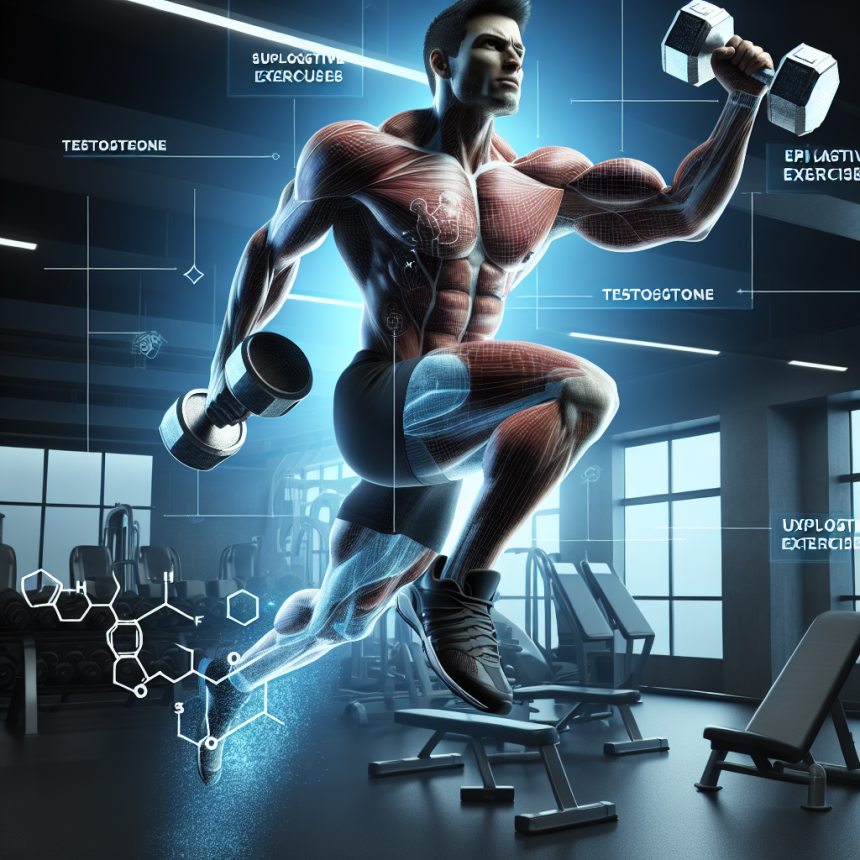 Testosterona y ejercicios explosivos: combinación ideal
