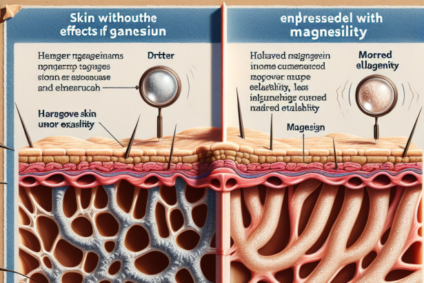 Cómo afecta Magnesium a la piel y elasticidad