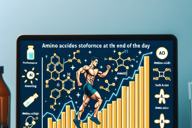 Cómo influye Aminoácidos en el rendimiento al final del día