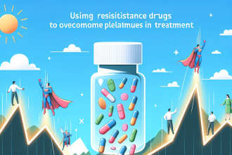Cómo usar Medicamentos de resistencia para superar estancamientos