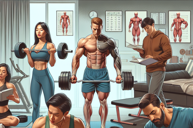 Preparativos para ganar masa muscular para preparación de competencia