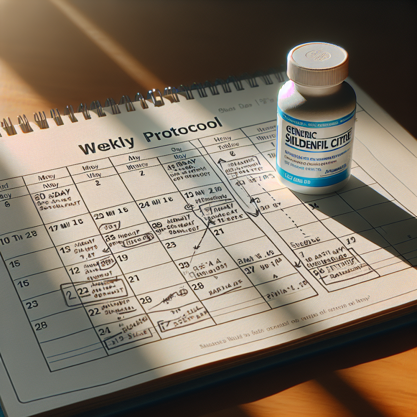 Protocolos semanales con Sildenafil Citrate (Viagra generic)