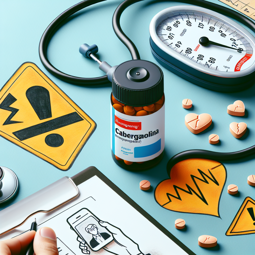 Qué hacer si Cabergolina provoca presión alta
