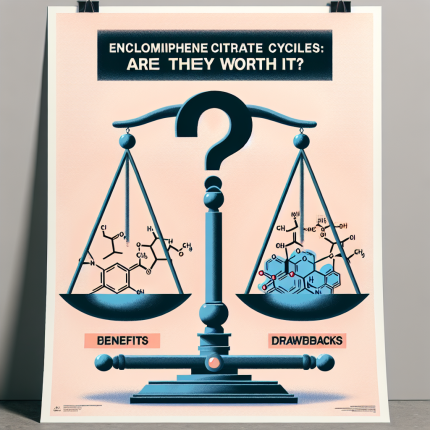 Ciclos de solo Enclomiphene citrate: ¿valen la pena?