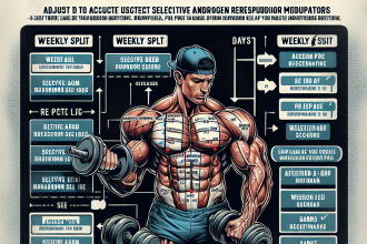Cómo ajustar tu split semanal al usar SARMs