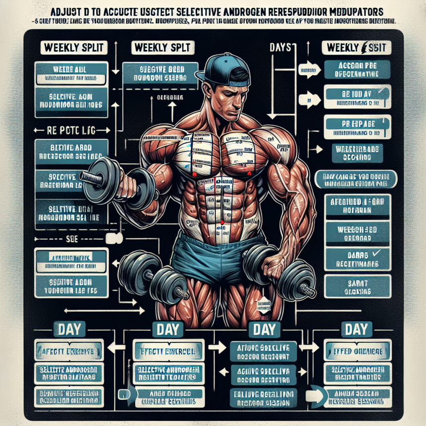 Cómo ajustar tu split semanal al usar SARMs