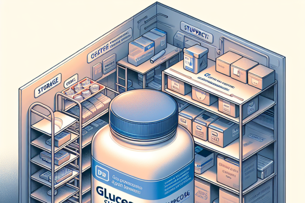 Cómo almacenar correctamente Apoyo a la glucosa