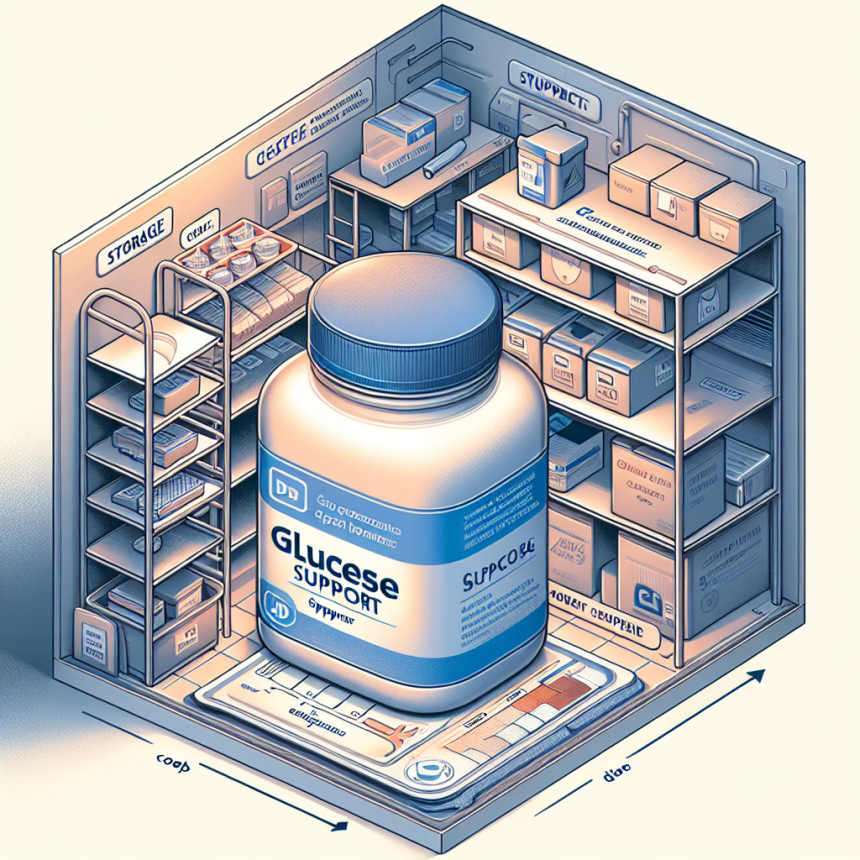 Cómo almacenar correctamente Apoyo a la glucosa