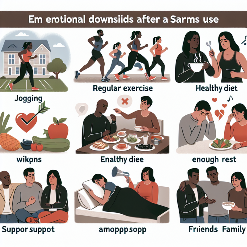 Cómo evitar el bajón emocional post-SARMs