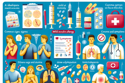 Cómo identificar una alergia leve a Insulina