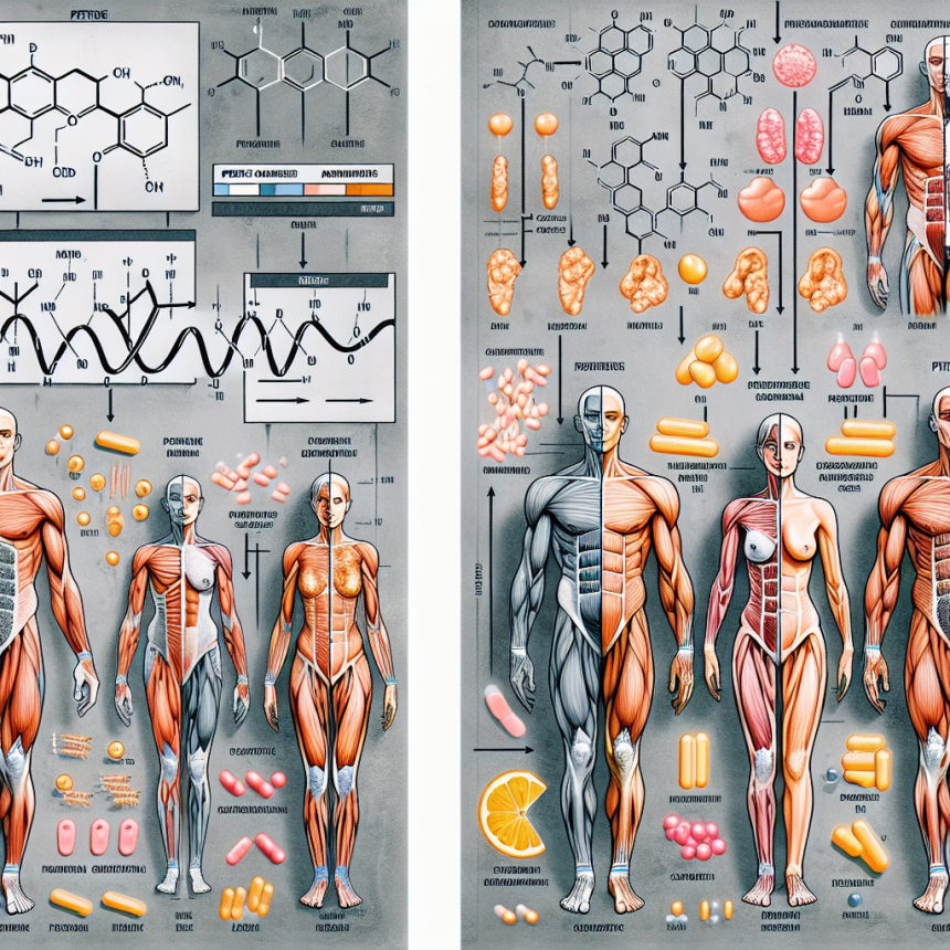 Cursos de péptidos y cambios en la composición corporal