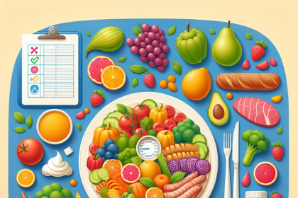 Dieta recomendada durante el uso de Apoyo a la glucosa