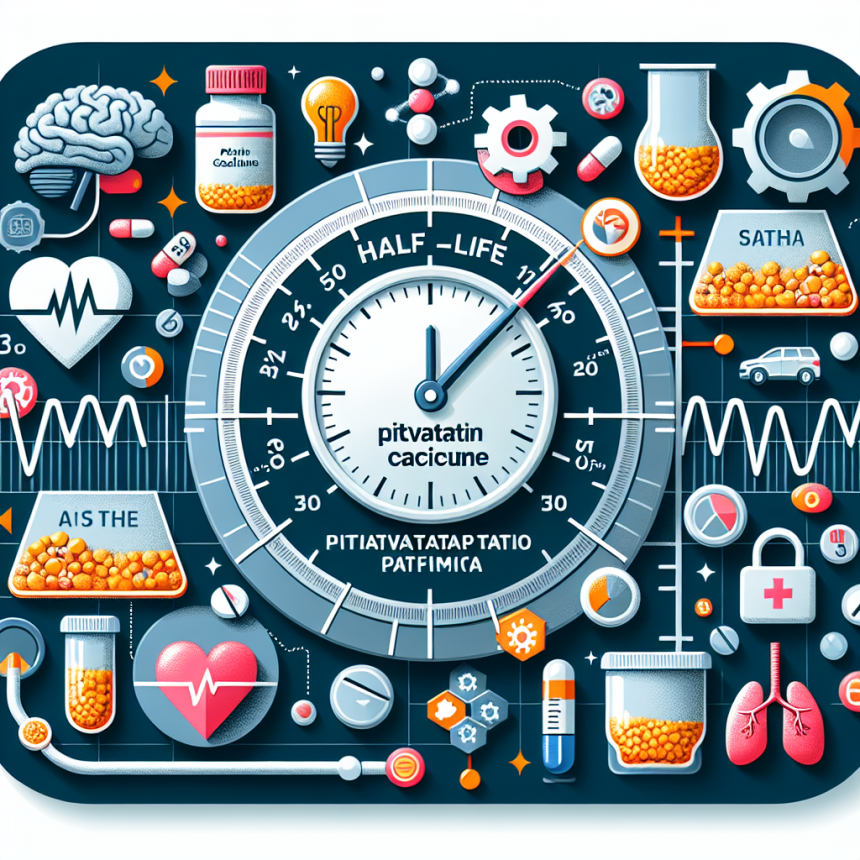 La vida media de Pitavastatina cálcica y su impacto en el rendimiento