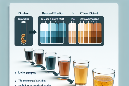 ¿Limpieza y desintoxicación cambia el color de la orina?