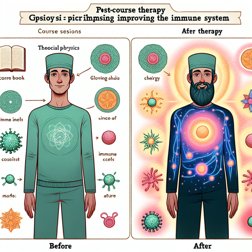 ¿Puede Terapia posterior al curso mejorar el sistema inmune?