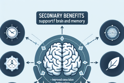 Qué beneficios secundarios se reportan con Apoyo al cerebro y la memoria