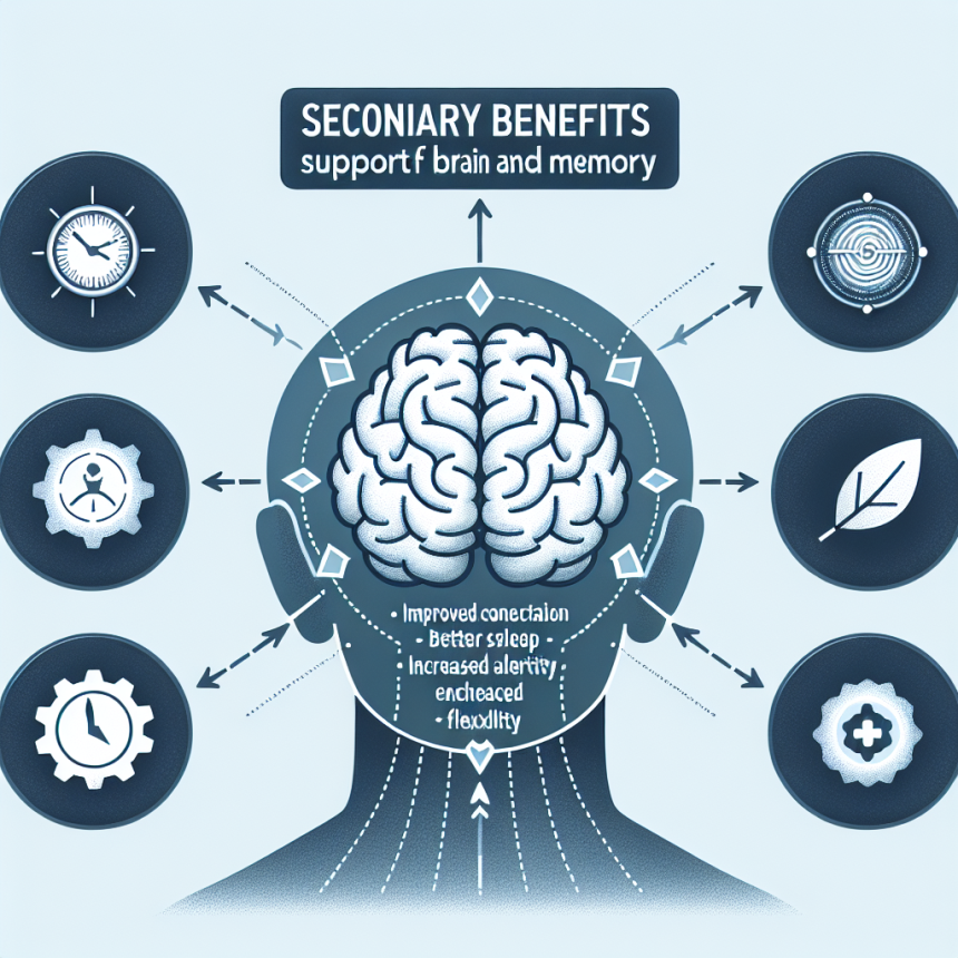 Qué beneficios secundarios se reportan con Apoyo al cerebro y la memoria