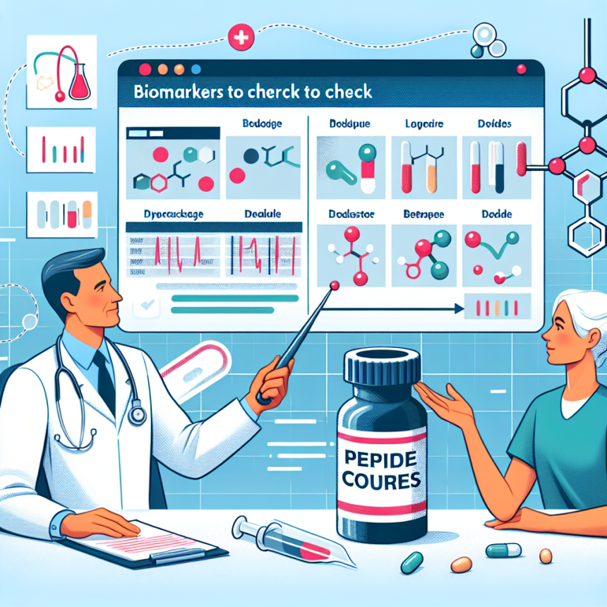 Qué biomarcadores revisar antes de usar Cursos de péptidos