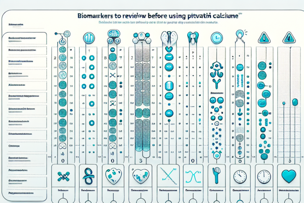 Qué biomarcadores revisar antes de usar Pitavastatina cálcica