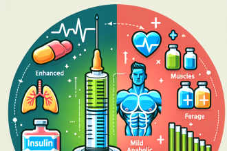 Qué esperar al usar Insulina junto a anabólicos suaves