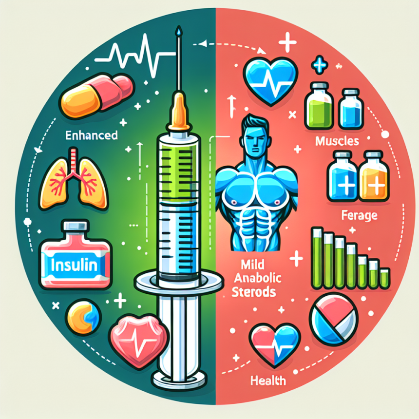 Qué esperar al usar Insulina junto a anabólicos suaves