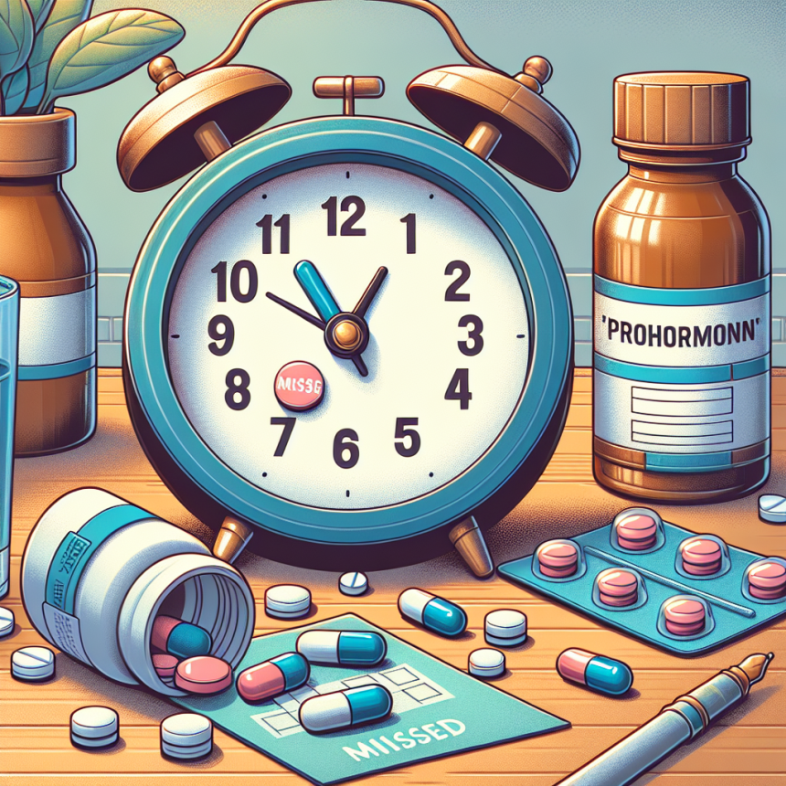 Qué hacer si se olvida una dosis de Prohormon