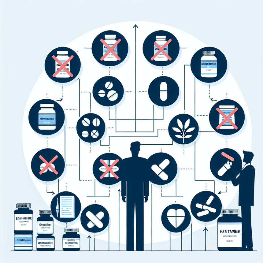 Qué suplementos no deben coincidir con Ezetimiba