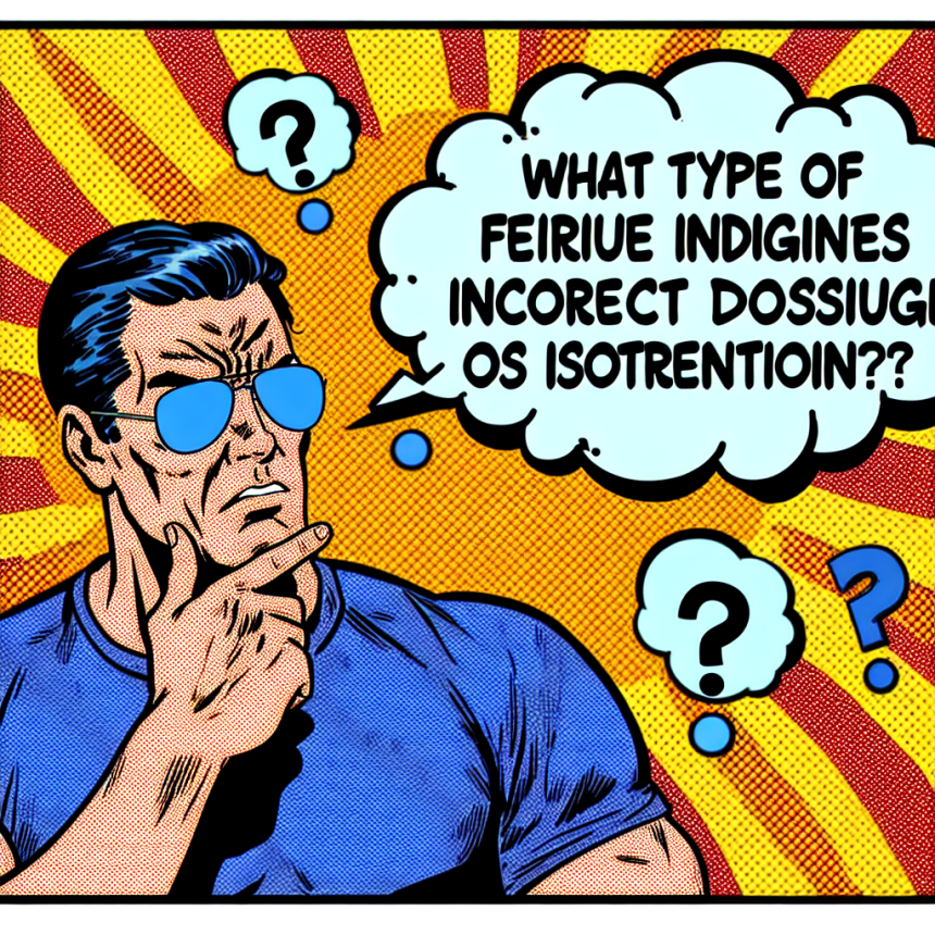 Qué tipo de fatiga indica mal ajuste de dosis de Isotretinoina