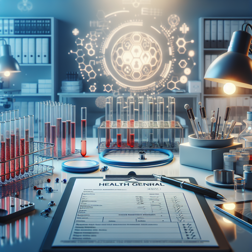 Test de laboratorio tras ciclo con Salud general