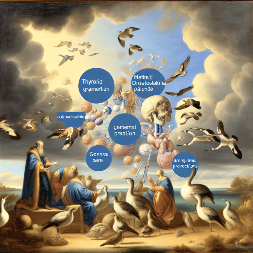 Metildrostanolona y tiroides: precauciones generales