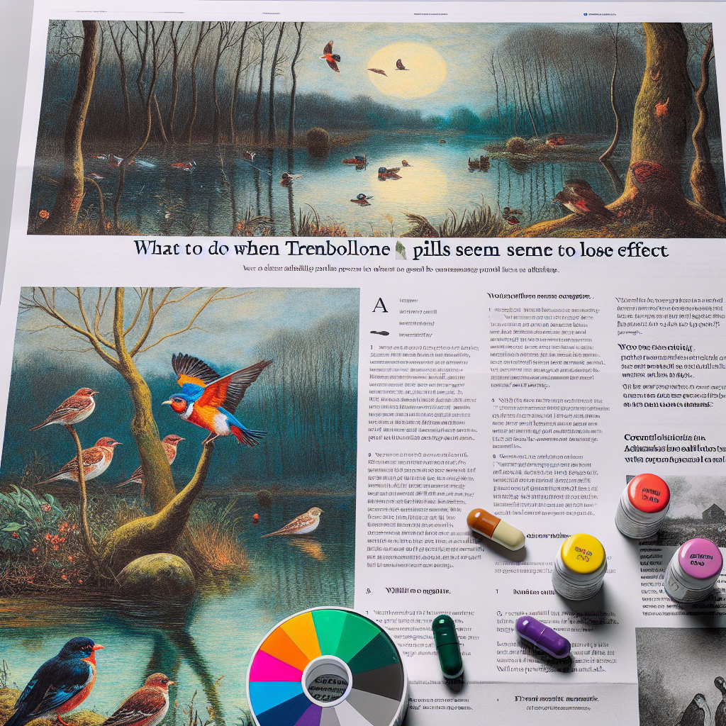 Qué hacer si sientes que Pastillas de trembolona pierde efecto